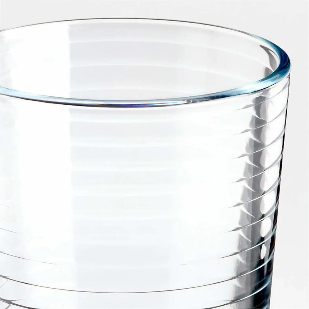 Crate & Barrel Set of 4 Juice Ring Glasses